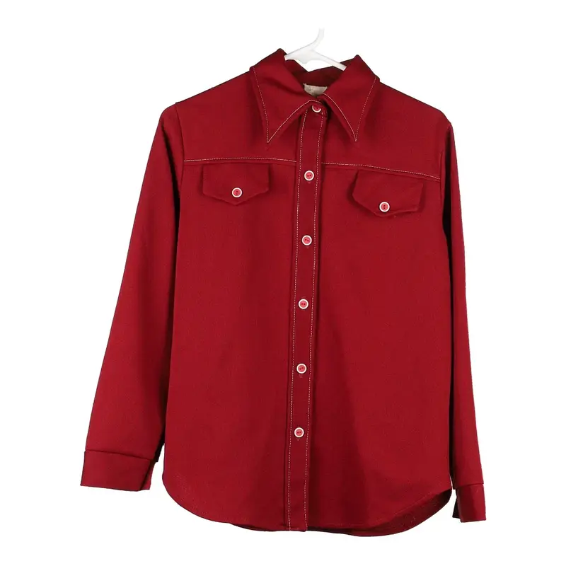 Unbranded Shirt - Small Red Polyester