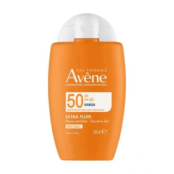 Avène Protective Fluid for Sensitive Skin SPF 50 Invisible (Ultra) 50 ml