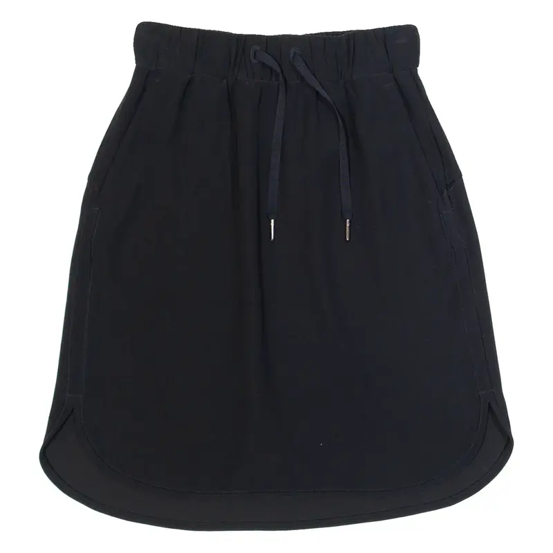 LULULEMON Sports Womens Straight Skirt Black Short XS
