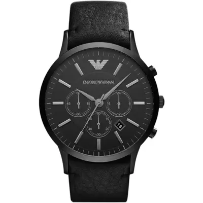 Emporio Armani AR2461 Sportivo Chronograph Black Men's Watch