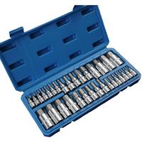 32 Piece Hex Bit Socket Tool Set, Socket Hand Tools Kit with Case, 1/4\