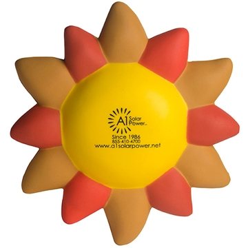 150 Custom Sun Stress Reliever - Squeezable