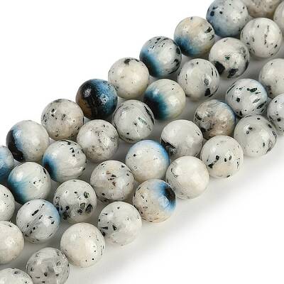 Natural Blue Ice Glacierite Stone Beads Strands