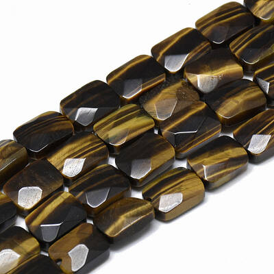 Natural Tiger Eye Bead Strands
