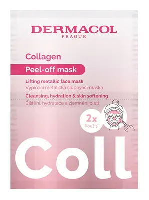Dermacol Maschera Peel-Off Lifting Al Collagene 2 X 7,5 Ml