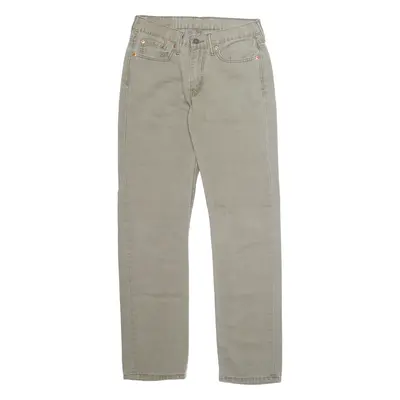 LEVI'S 514 Mens Trousers Beige Regular Tapered W29 L32