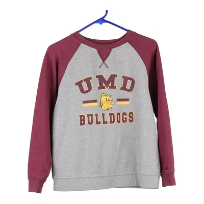 Age 16-18 Colosseum Sweatshirt - Large Grey Cotton Blend