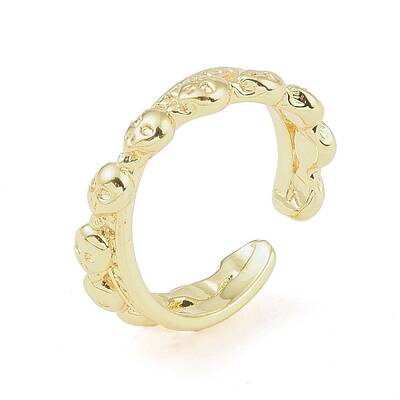 304 Stainless Steel Open Cuff Rings for Women