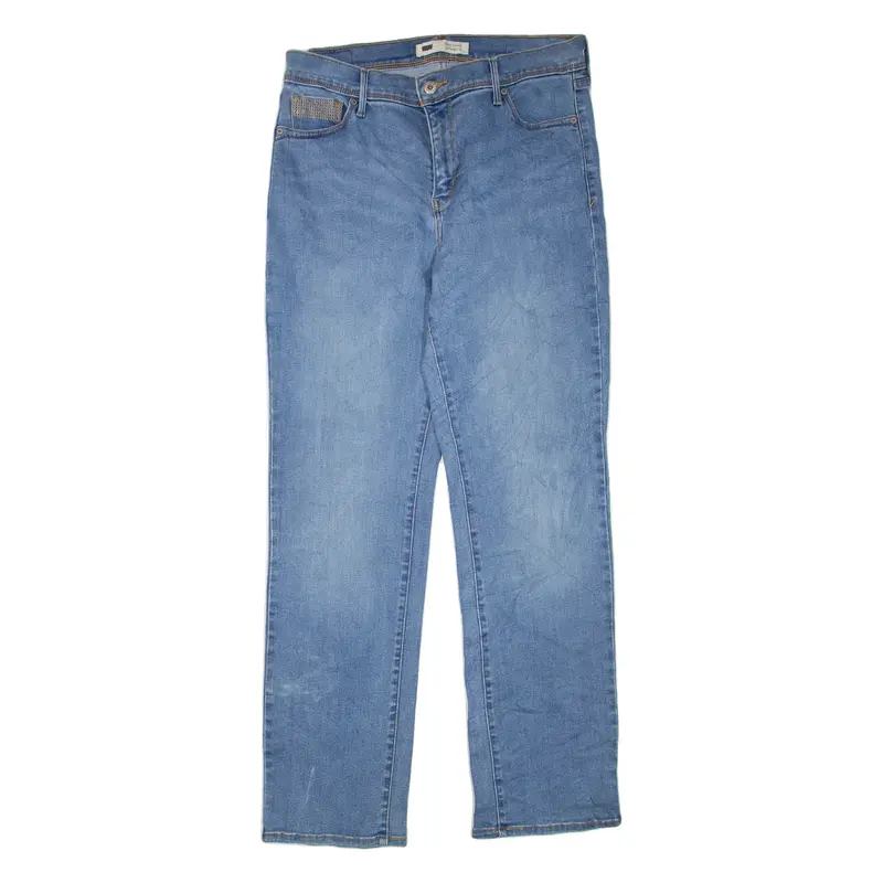 LEVI'S Womens Jeans Blue Slim Bootcut W31 L30