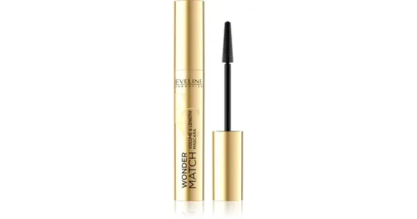 Eveline Cosmetics Wonder Match Mascara For Thick And Voluminous Eyelashes Black Color 7 Ml