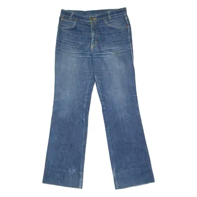 GARCIA Mens Jeans Blue Regular Bootcut 90s Stone Wash W32 L31