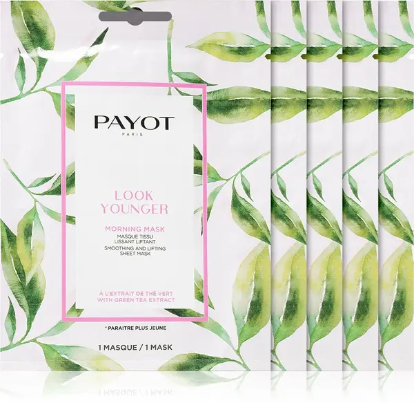 Payot Morning Mask Look Younger Lifting Effect Tissue Mask 5 Pieces