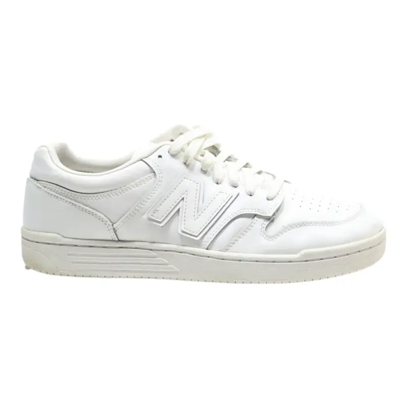 NEW BALANCE Sneaker Trainers White Leather Womens UK 9.5