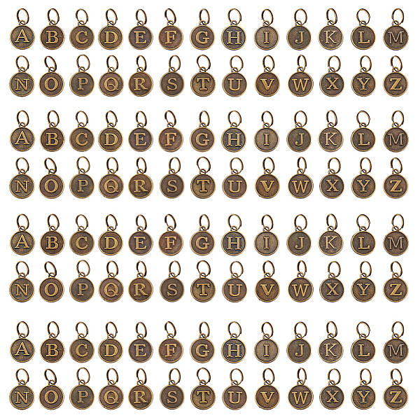4Sets Alloy Pendants