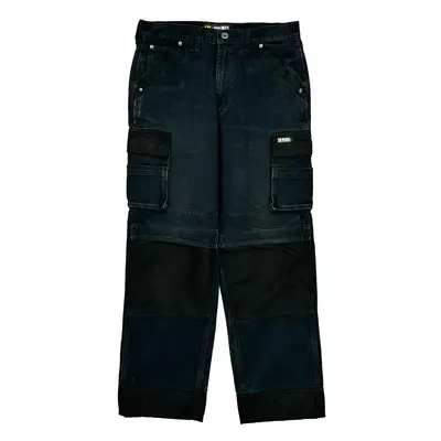 Workwear Holmes Workwear Cargo Trousers - 32? Waist Black Cotton