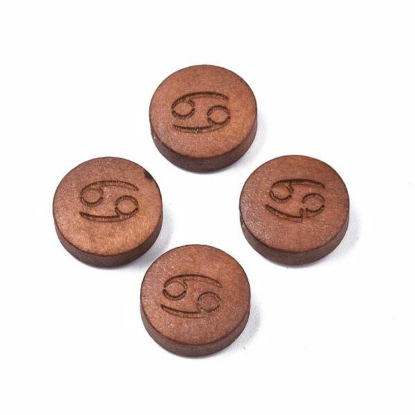 Laser Engraved Wood Beads