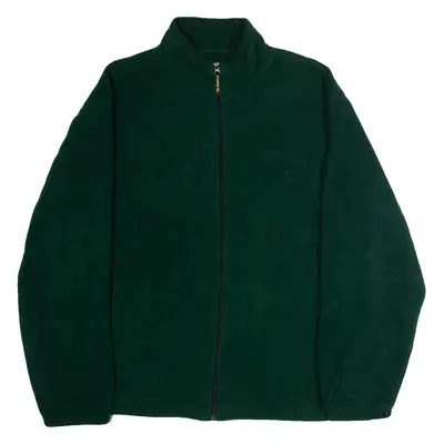 CHAPS RALPH LAUREN Mens Fleece Jacket Green XL