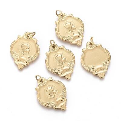 Ion Plating(IP) 304 Stainless Steel Pendants