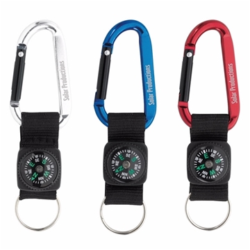 250 Customized Navigating Carabiner - Built-in Compass