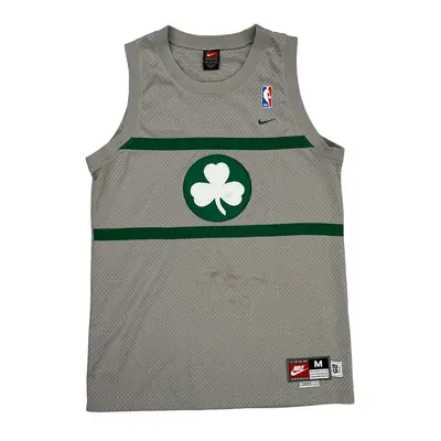 Boston Celtics Nike Nba Jersey - Medium Grey Polyester