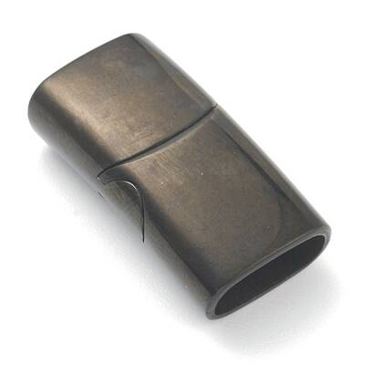 316 Surgical Stainless Steel Magnetic Clasps with Glue-in Ends