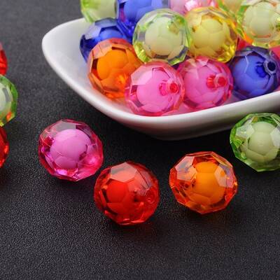 Transparent Acrylic Beads