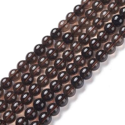 Natural Smoky Quartz Bead Strands