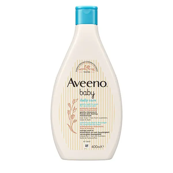 Aveeno Baby Daily Care Gentle & Bath Wash 400 Ml