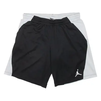 AIR JORDAN Mens Sports Shorts Black XL W34