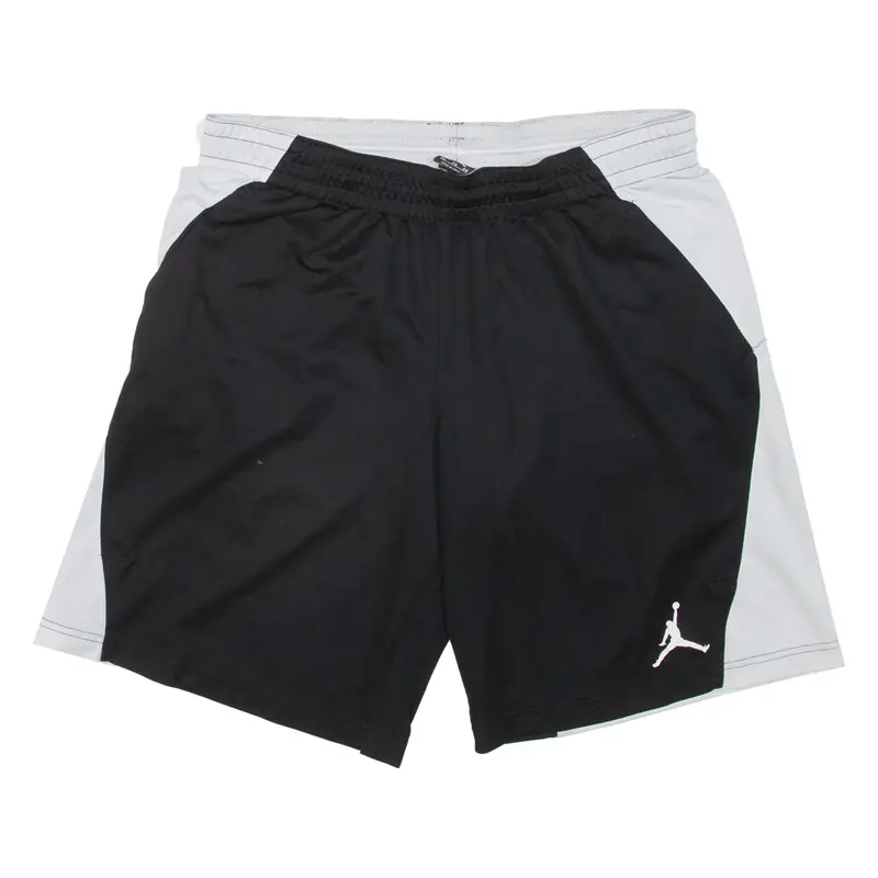 AIR JORDAN Mens Sports Shorts Black XL W34