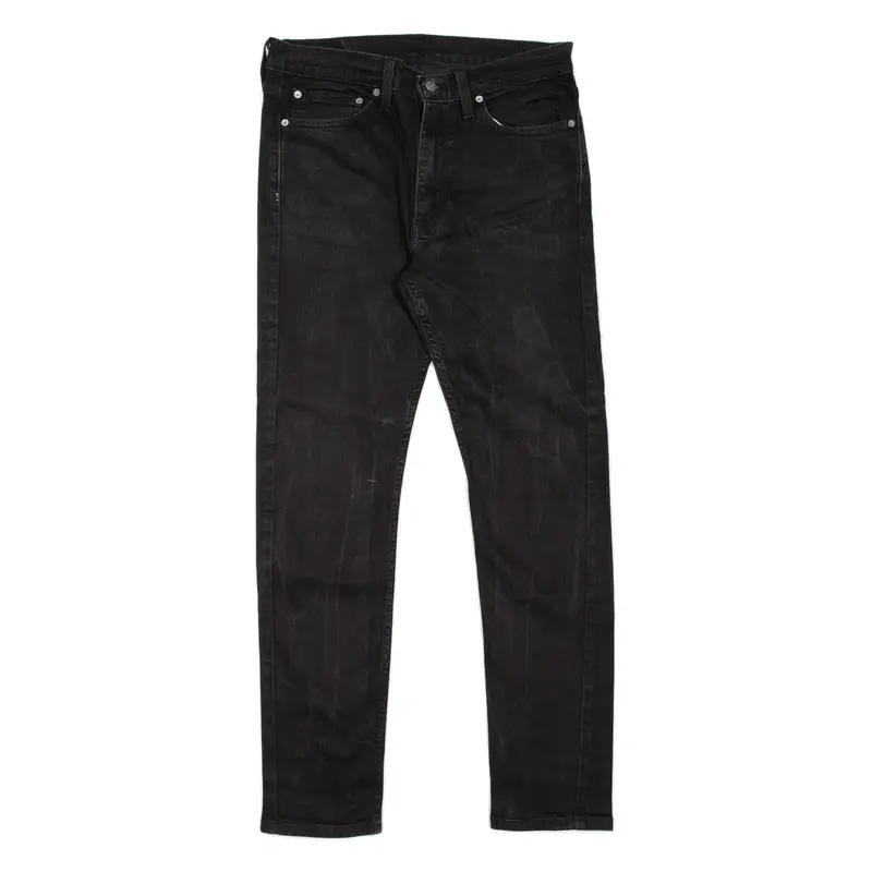 LEVI'S 510 Jeans Mens Black Slim Skinny W34 L32
