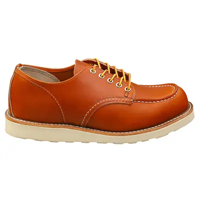Red Wing Shop Moc Oxford Full Grain Leather Men's Comfort Shoes - Oro - Size:US 9 Men