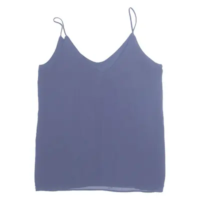 ZARA Womens Vest Blue Sleeveless XS