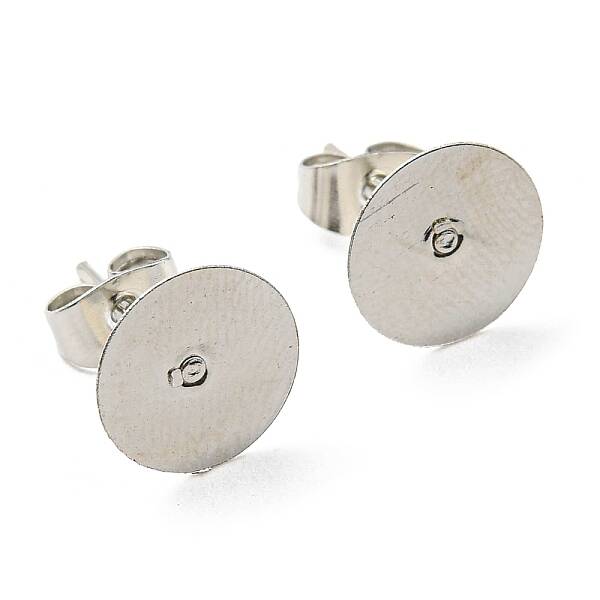 Iron Stud Earring Findings
