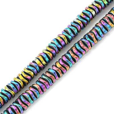 Electroplated Synthetic Non-Magnetic Hematite Beads Strands