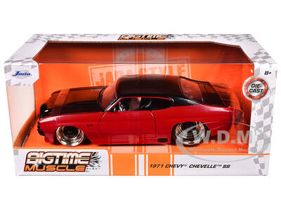 1971 Chevrolet Chevelle SS Black and Red \