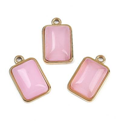Natural Rose Quartz Pendants