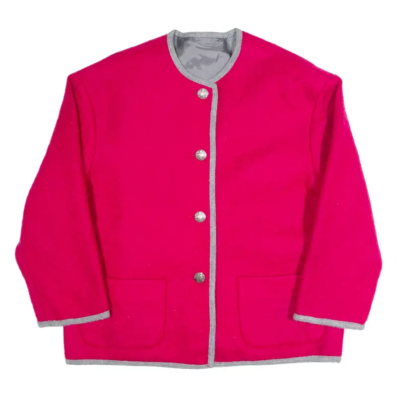 Womens Blazer Jacket Pink L