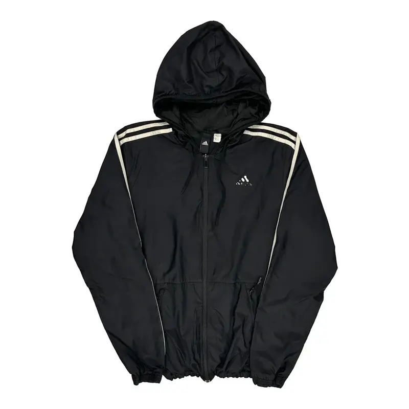 Adidas Windbreaker - Medium Black Polyester