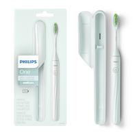 Philips One by Sonicare Battery Toothbrush - Multiple Colors, Sleek Travel Case - 2 Minute Timer, 30 Second Notifications Han...