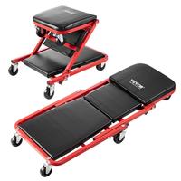 VEVOR Super Brand Day, VEVOR Foldable Z Garage Creeper, Various specifications, Load Capacity Rolling Folding Mechanic Creepe...