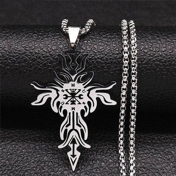 Non-Tarnish 304 Stainless Steel Pendant Necklaces for Women Men