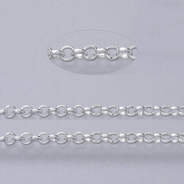 Brass Rolo Chains