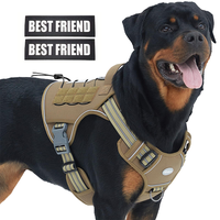 【Summer Sale】AUROTH Tactical Dog Harness for Small to Large Dogs , Durable Reflective Dog Harness, Easy to Control, Large...
