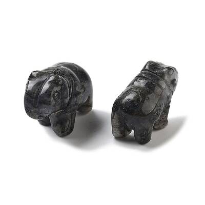 Natural Larvikite Carved Figurines