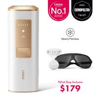 Ulike Air+ Laser Hair Removal for Women & Men - IPL Hair Remover with Ice-Cooling System for Long-Lasting Results, Flat-Head ...