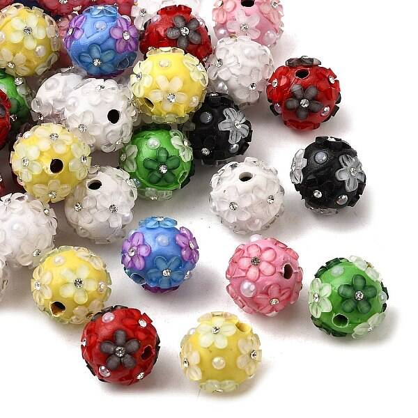 Polymer Clay with Resin Beads