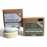 Rosemary & Castor oil Shampoo and Conditioner Bar Set for Hair Thickening - Shampoo & Conditioner Bar for Men and Women, Para...