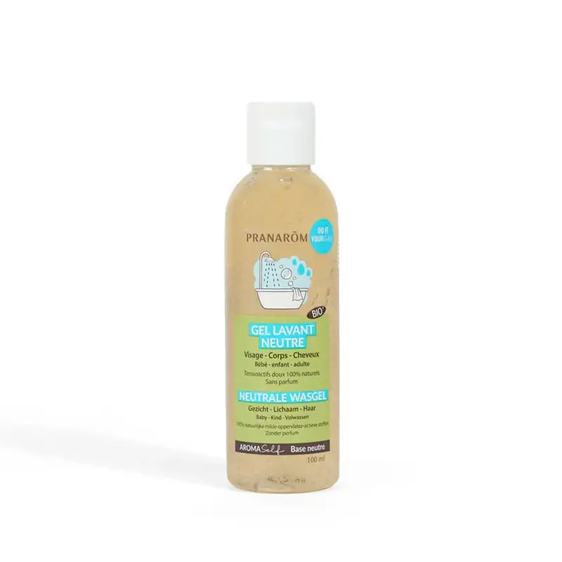 Pranarôm Aromaself Neutral Base Cleansing Gel Bio Face Body And Hair 100ml