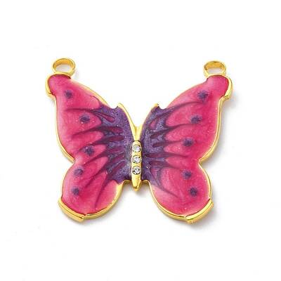 304 Stainless Steel Enamel Pendants